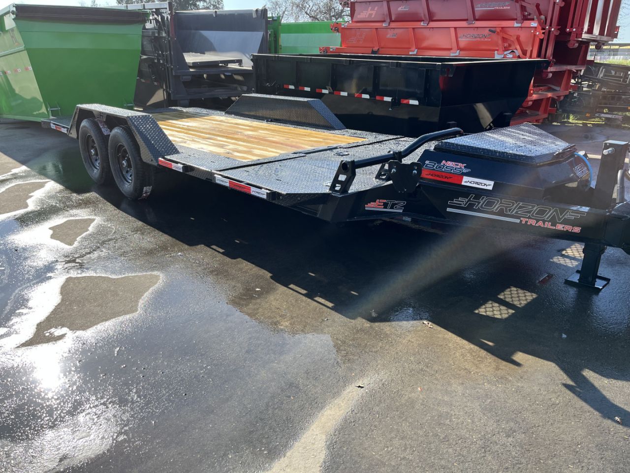 New 2026 Horizon Trailers ET2Z20X102X22BP7K Tilt Trailer