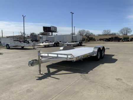 New 2027 Aluma 82 X 16 TA-EL-RTD Utility Tilt Trailer