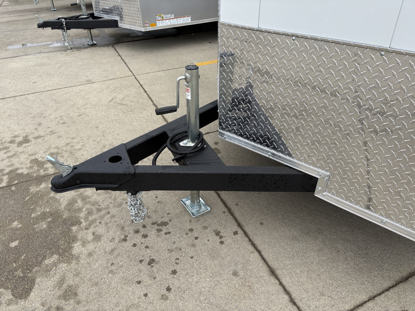 New 2026 Impact Trailers 6X12 QUAKE RAMP DOOR WHITE Cargo / Enclosed Trailer