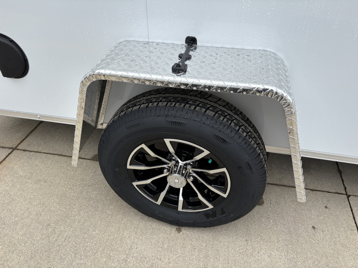 New 2026 Impact Trailers 6X12 QUAKE RAMP DOOR WHITE Cargo / Enclosed Trailer