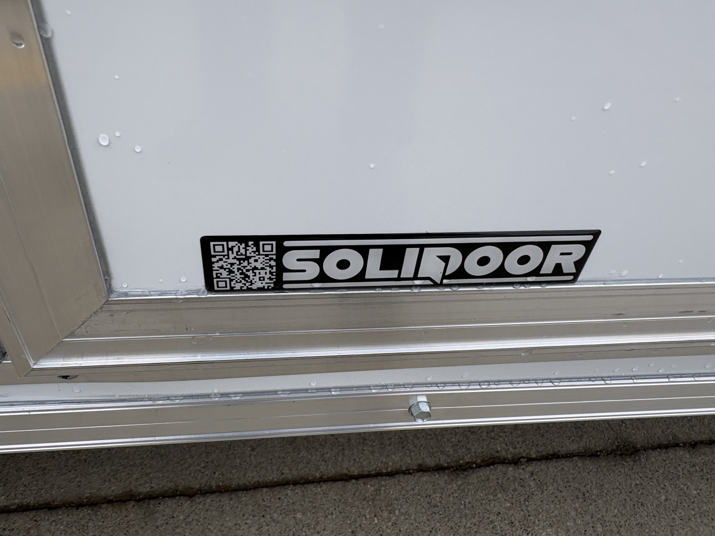 New 2026 Impact Trailers 6X12 QUAKE RAMP DOOR WHITE Cargo / Enclosed Trailer