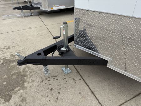 New 2026 Impact Trailers 6X12 QUAKE RAMP DOOR WHITE Cargo / Enclosed Trailer