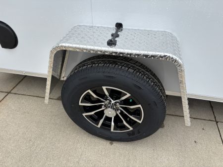 New 2026 Impact Trailers 6X12 QUAKE RAMP DOOR WHITE Cargo / Enclosed Trailer