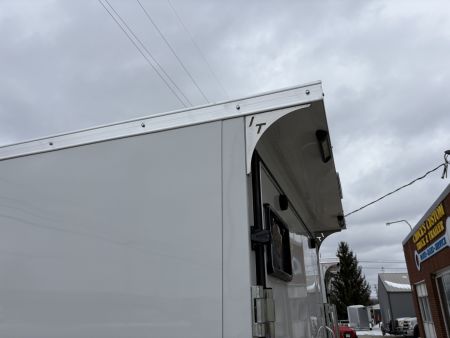 New 2026 Impact Trailers 6X12 QUAKE RAMP DOOR WHITE Cargo / Enclosed Trailer