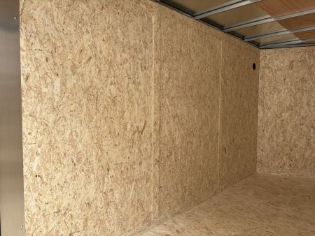 New 2026 Impact Trailers 6X12 QUAKE RAMP DOOR WHITE Cargo / Enclosed Trailer