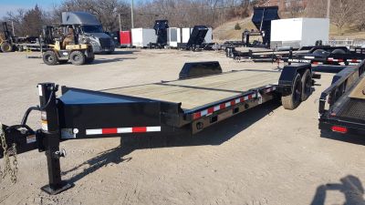 New 2026 Midsota TB 22, (16+6) Tilt Bed Equipment Trailer 17.6K
