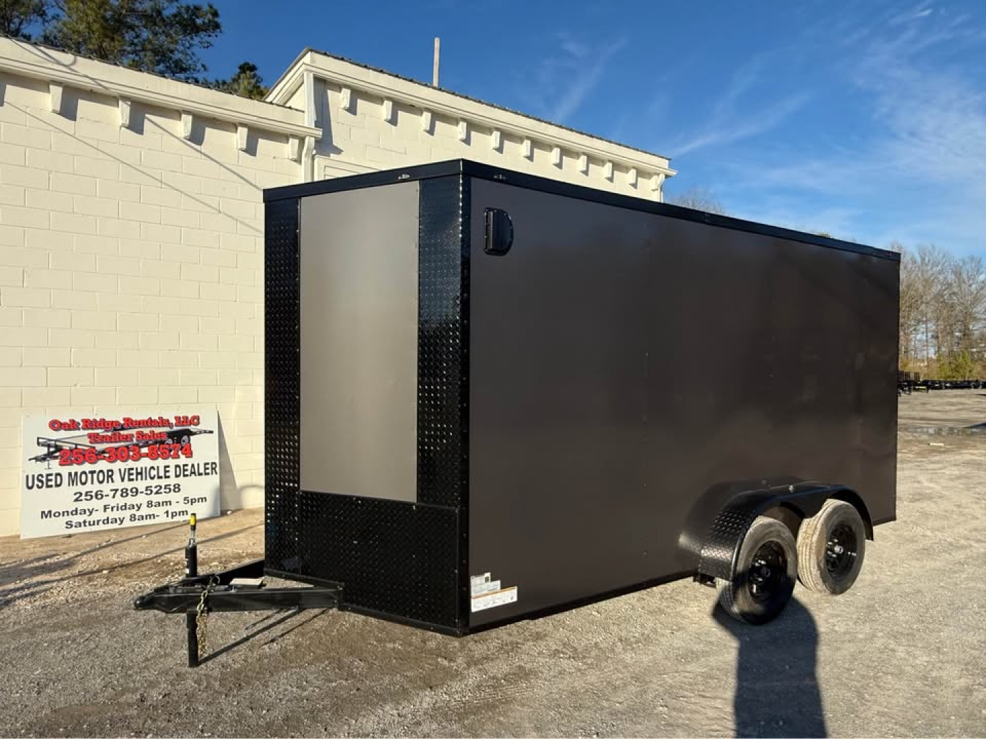 New 2026 Oak Ridge 7x14TA Cargo / Enclosed Trailer
