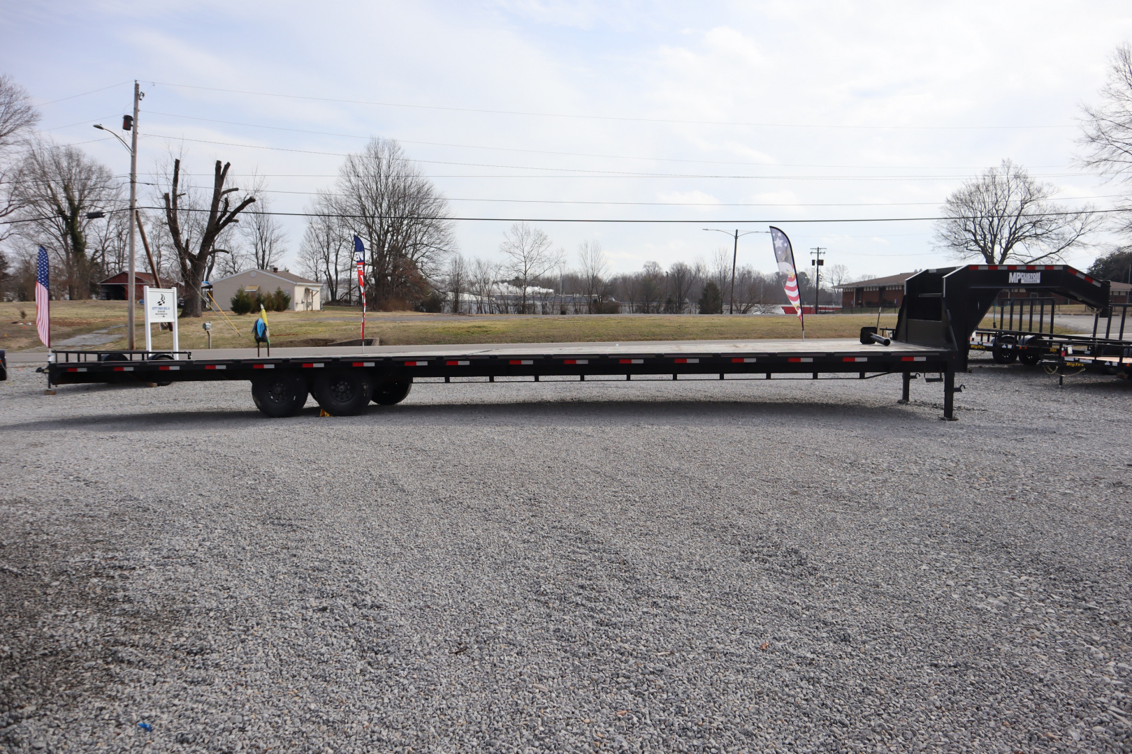 9×40 Equipment Flatbed Trailer