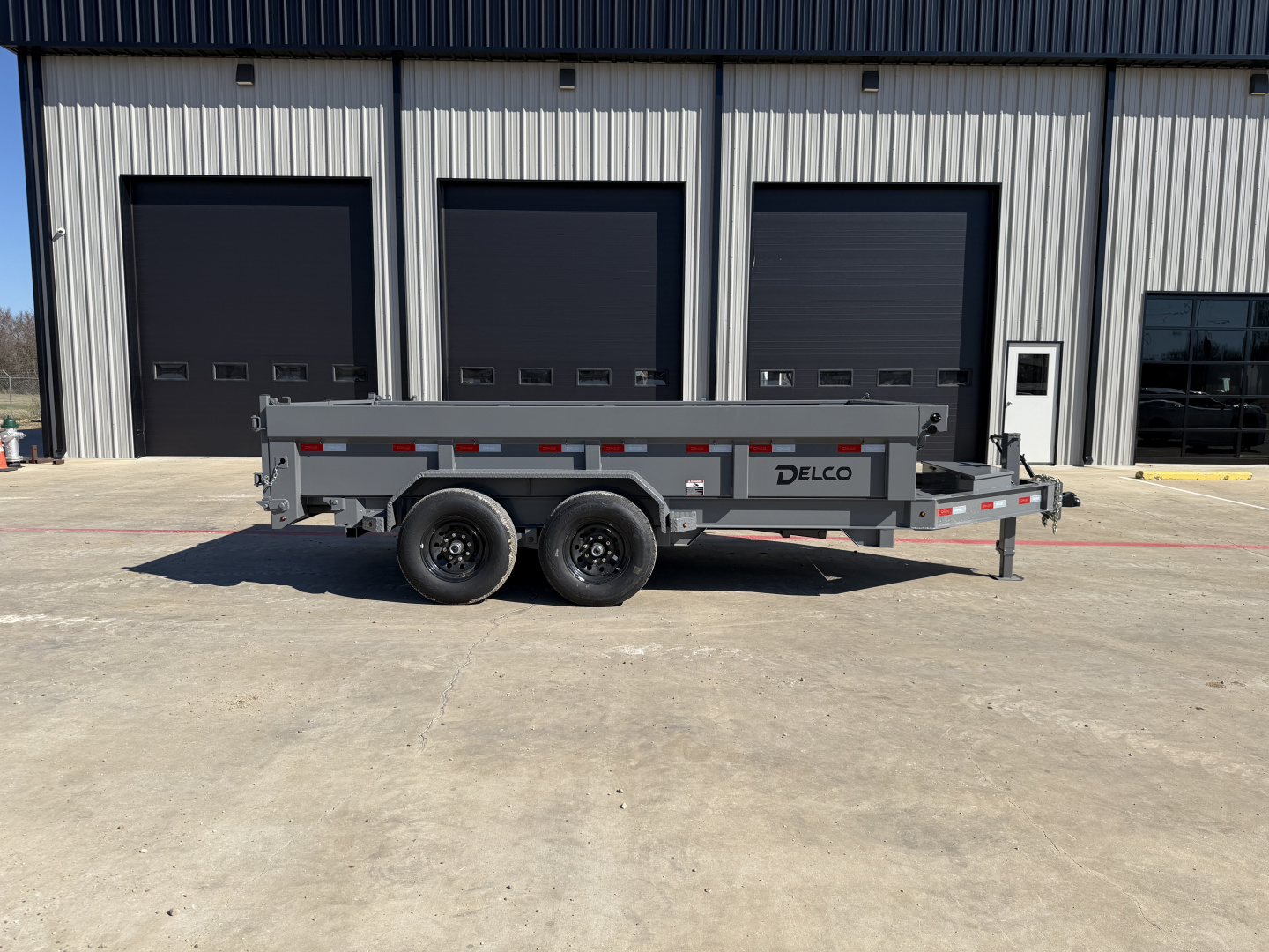 New 2026 Delco Trailers D314 Dump Trailer