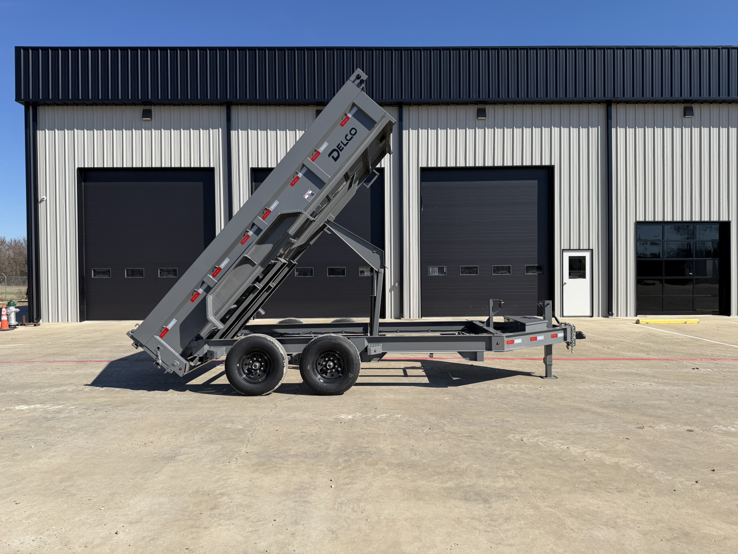 New 2026 Delco Trailers D314 Dump Trailer