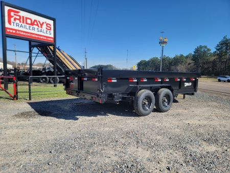 New 2025 Delco Trailers D3 16' x 83" Dump Trailer