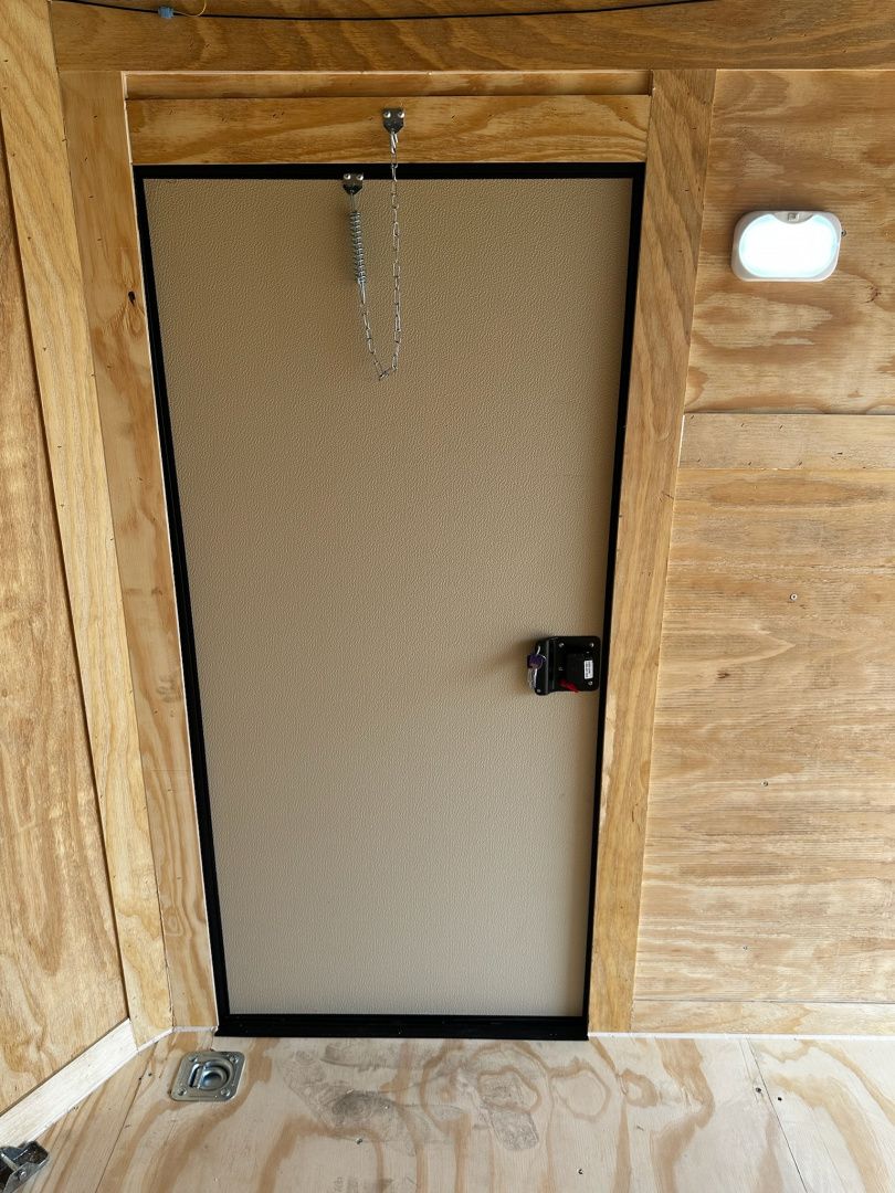 New 2027 Rock Solid Cargo 6X10 - Enclosed Trailer - 3500LB Tandem Axle- Black Poly- Blackout Cargo / Enclosed Trailer