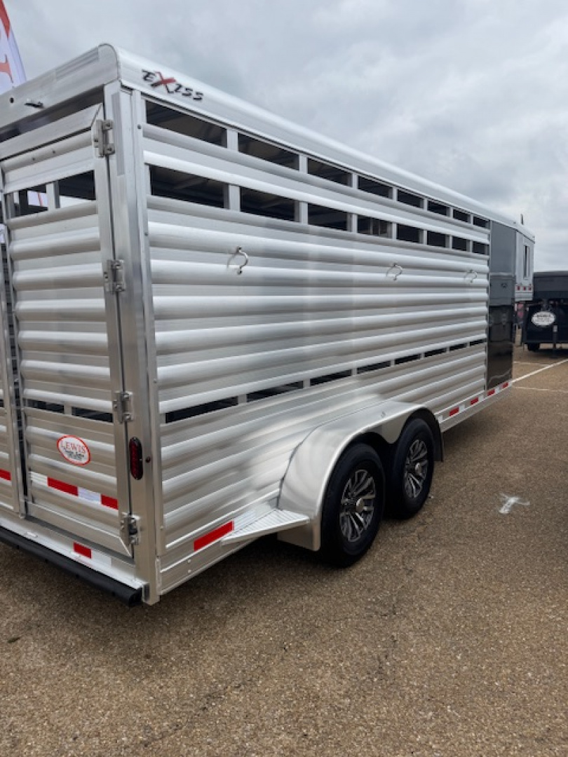 New 2026 Exiss Trailers 20' Tandem Axle Stock Trailer Stock / Stock Combo Trailer