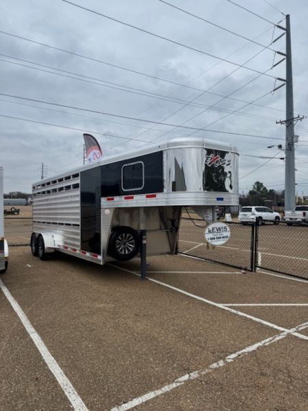 New 2026 Exiss Trailers 20' Tandem Axle Stock Trailer Stock / Stock Combo Trailer