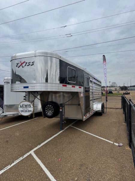 New 2026 Exiss Trailers 20' Tandem Axle Stock Trailer Stock / Stock Combo Trailer