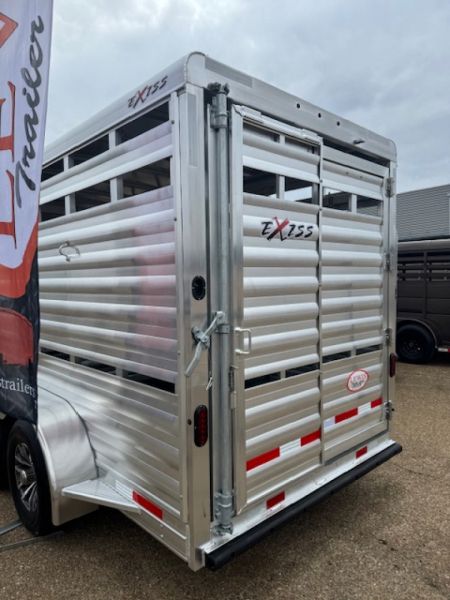 New 2026 Exiss Trailers 20' Tandem Axle Stock Trailer Stock / Stock Combo Trailer