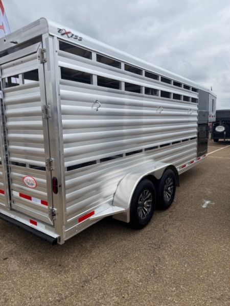New 2026 Exiss Trailers 20' Tandem Axle Stock Trailer Stock / Stock Combo Trailer