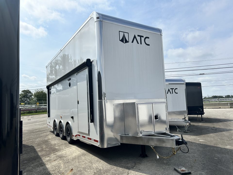 New 2026 ATC ROM 750 24 FT ALUMINUM STACKER TRAILER WITH PREMIERE PACKAGE
