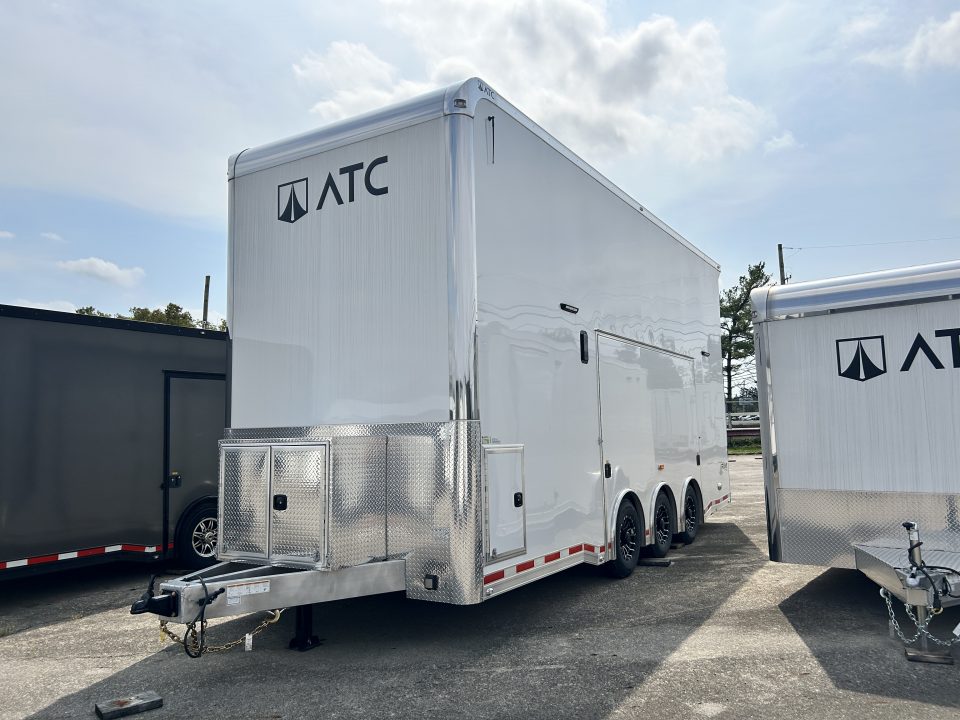 New 2026 ATC ROM 750 24 FT ALUMINUM STACKER TRAILER WITH PREMIERE PACKAGE