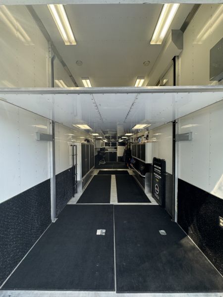 Used 2005 Gold Rush Motorsports All Aluminum 36’ Stacker Trailer