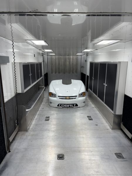 Used 2005 Gold Rush Motorsports All Aluminum 36’ Stacker Trailer