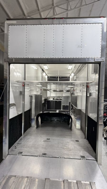 Used 2005 Gold Rush Motorsports All Aluminum 36’ Stacker Trailer