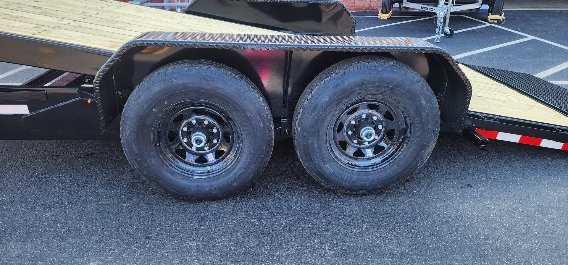 New 7 x 18 Sure-Trac Tilt Bed Equipment Trailer 14k