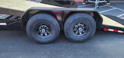 New 7 x 18 Sure-Trac Tilt Bed Equipment Trailer 14k