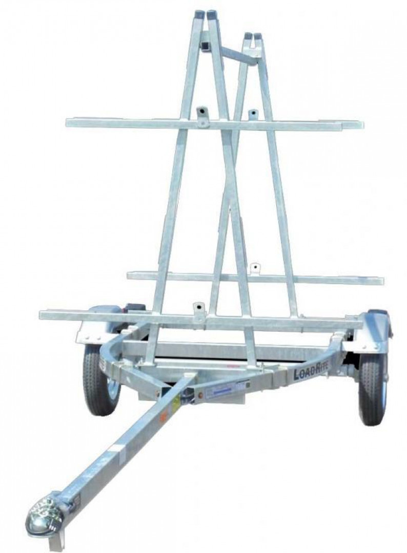 New 2026 Load Rite 4 Place Kayak Trailer w/ Swing up Jack