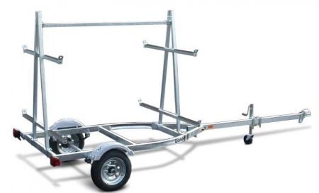New 2026 Load Rite 4 Place Kayak Trailer w/ Swing up Jack