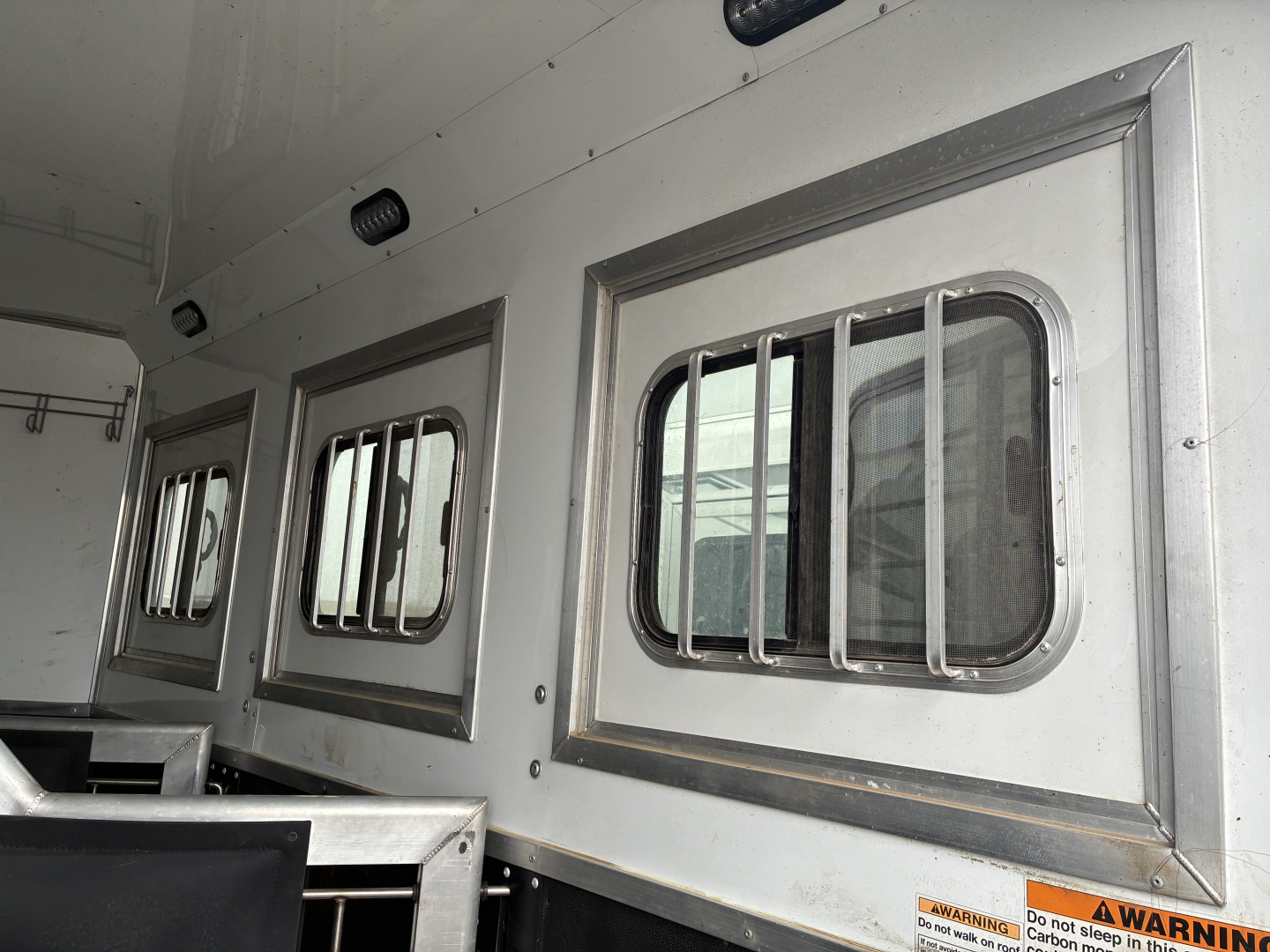 Used 2018 Lakota BI8319SROK 3H 19'LQ with Outside Entertainment Horse Trailer