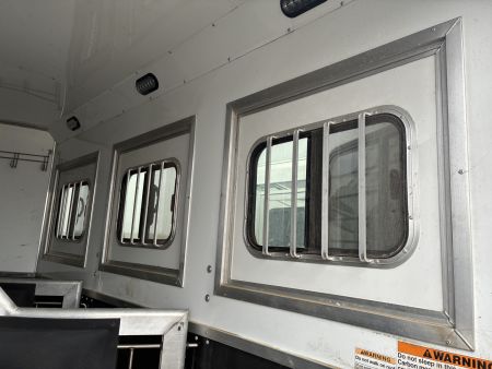Used 2018 Lakota BI8319SROK 3H 19'LQ with Outside Entertainment Horse Trailer
