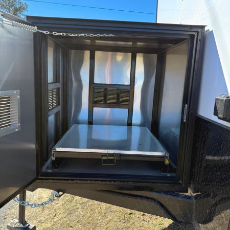 New 7x12TA White Dog Grooming Trailerilers