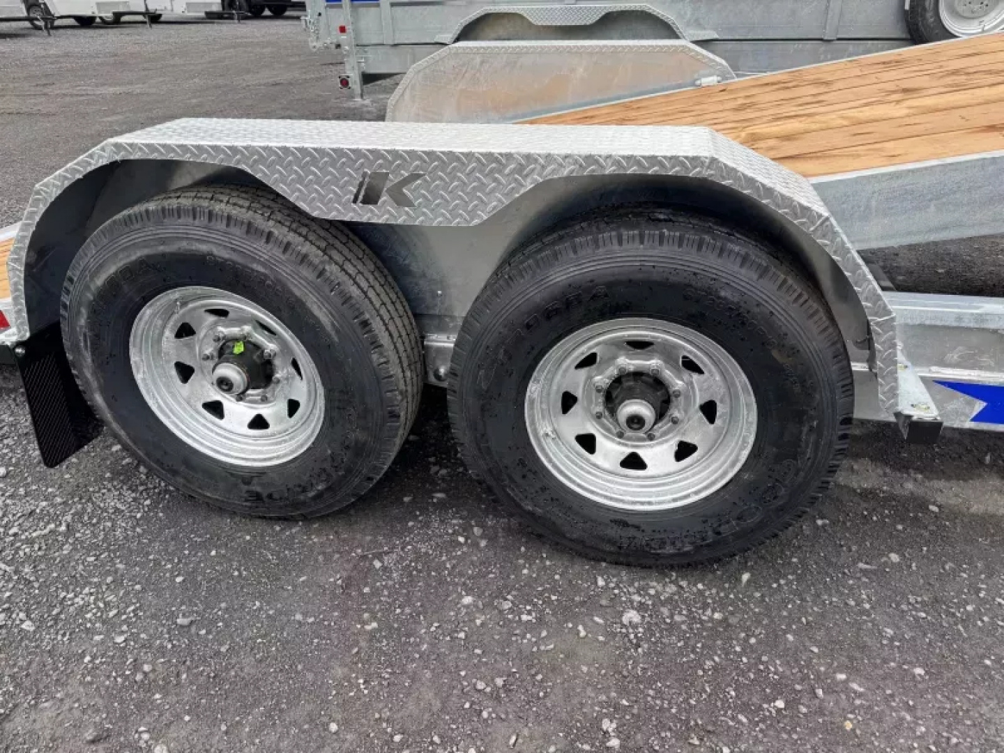 New 2025 K-Trail TI8216+4-14 Tilt Trailer
