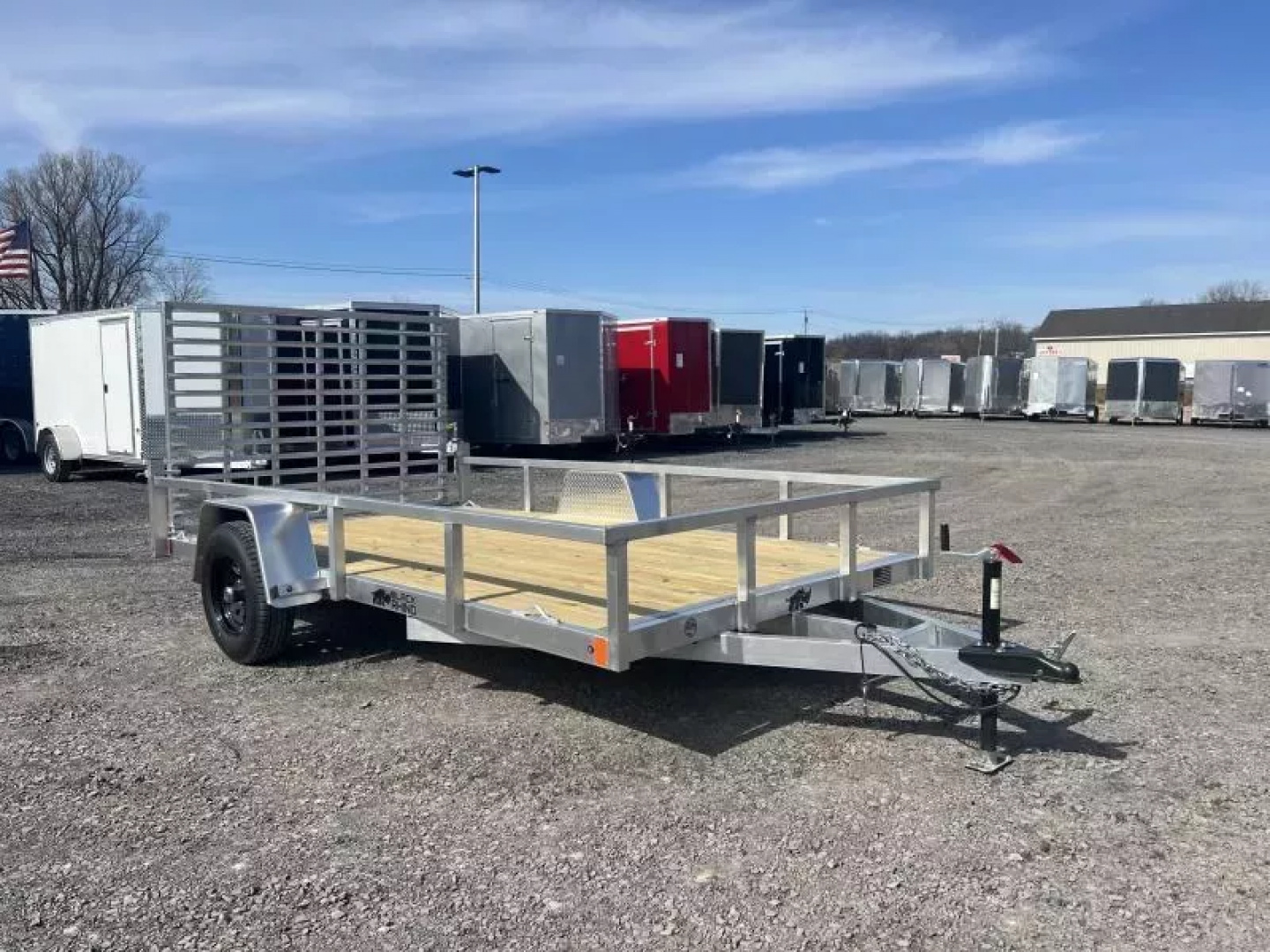 New 2026 Black Rhino EXS612 Utility Trailer