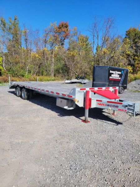 Used 2024 N&N Trailers Buffalomax30pintle Equipment Trailer W hyd jacks