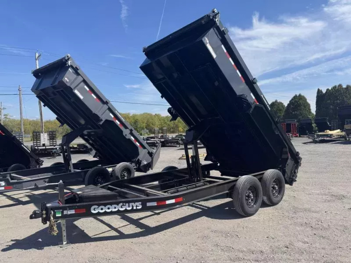 New 2026 Good Guys DG714B Dump Trailer