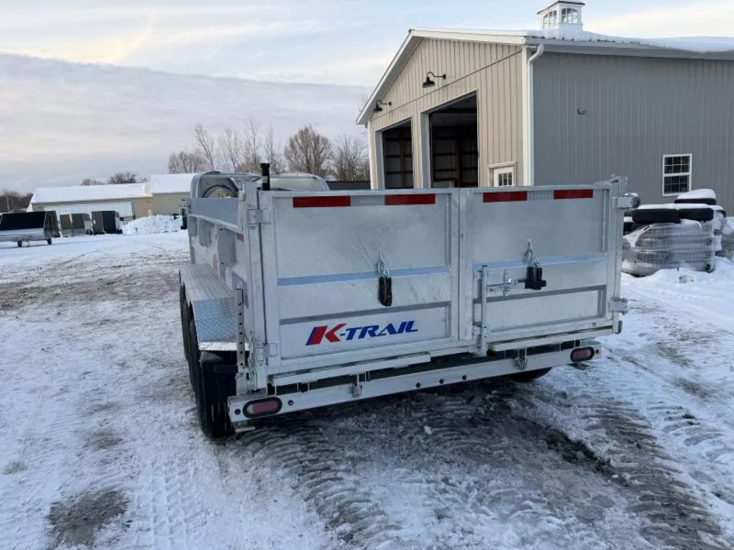 New 2026 K-Trail DGON8216-21-PS Dump Trailer