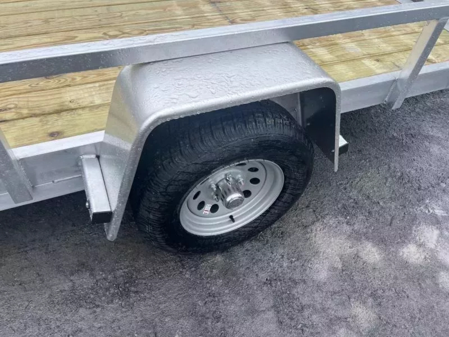 New 2026 Black Rhino EXS714 Utility Trailer