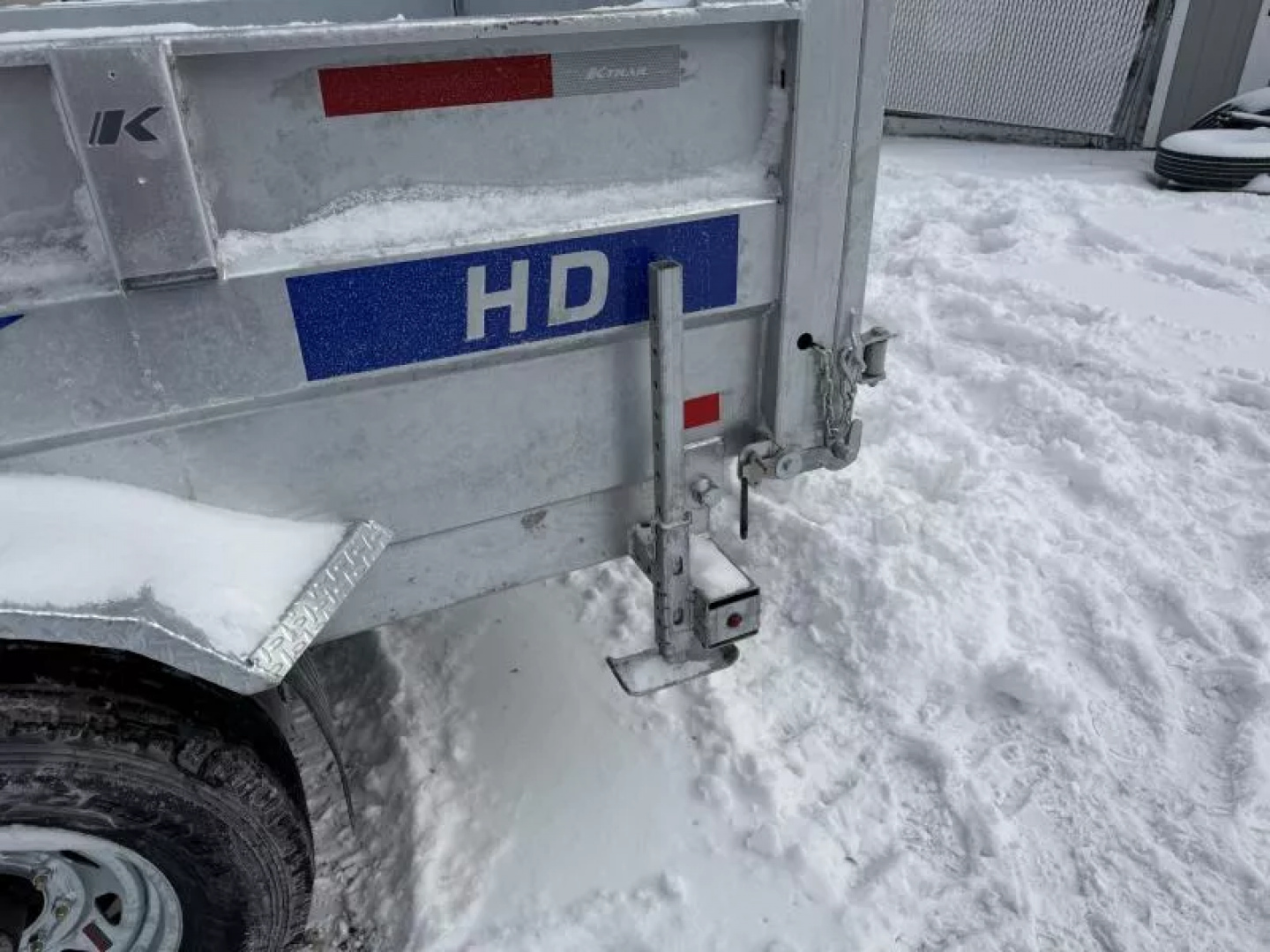 New 2026 K-Trail D8214-14 Dump Trailer