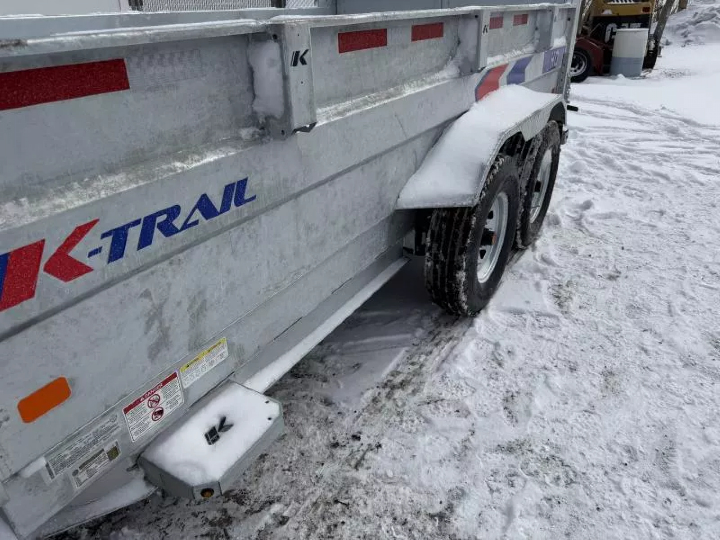 New 2026 K-Trail D8214-14 Dump Trailer