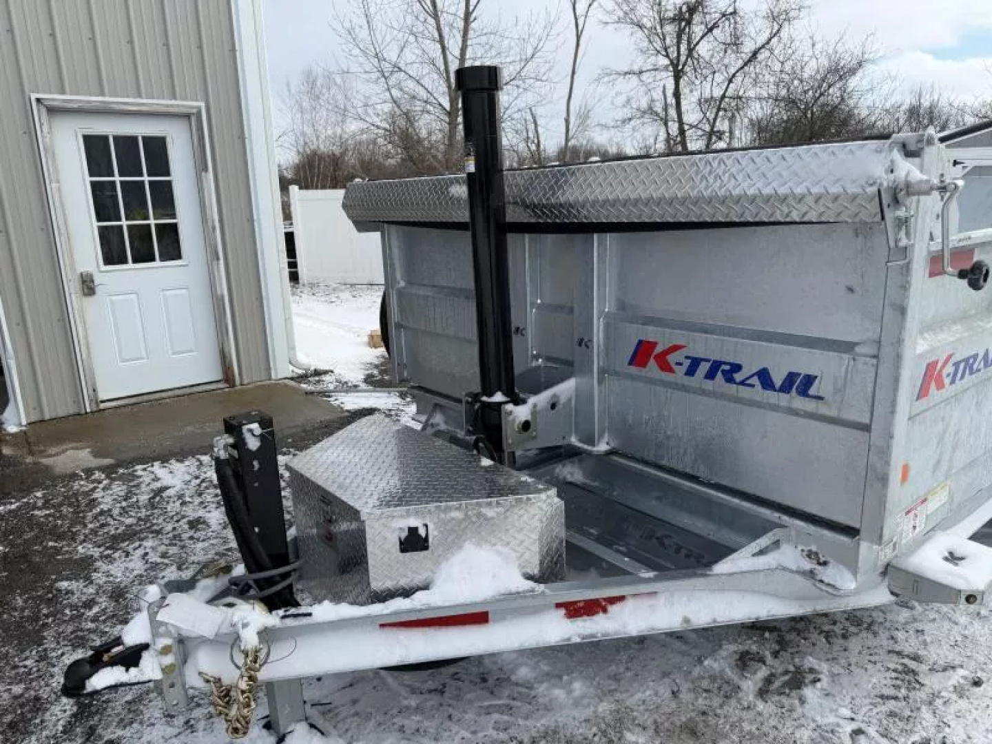 New 2026 K-Trail D8214-14 Dump Trailer