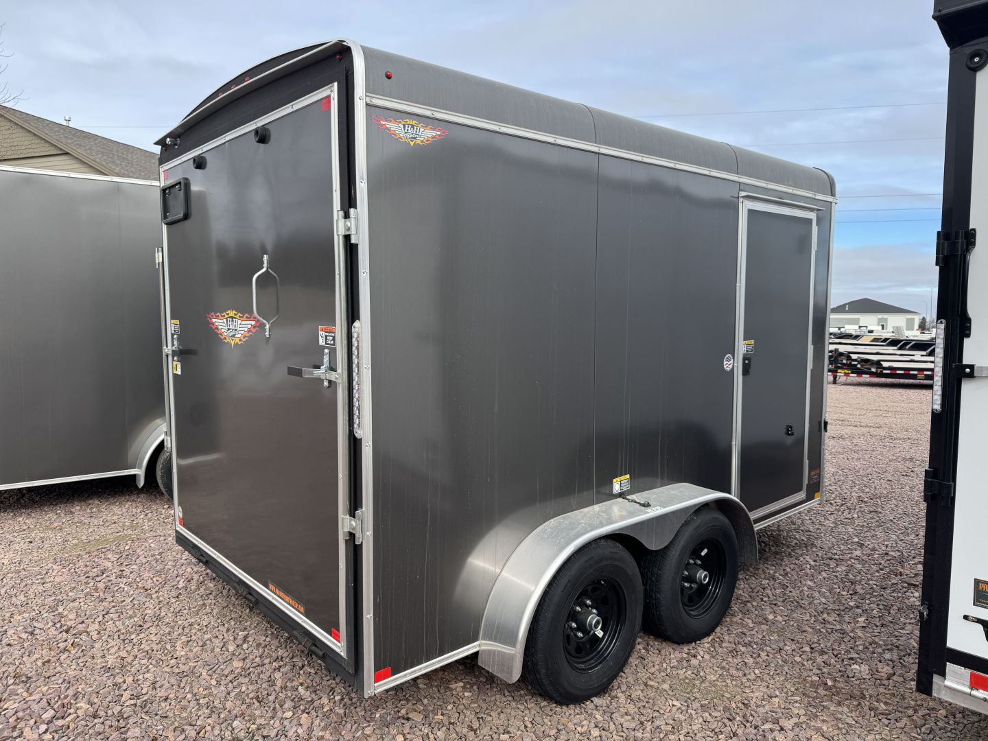 New 2025 H&H Trailers H8412TRTV-10 Cargo / Enclosed Trailer