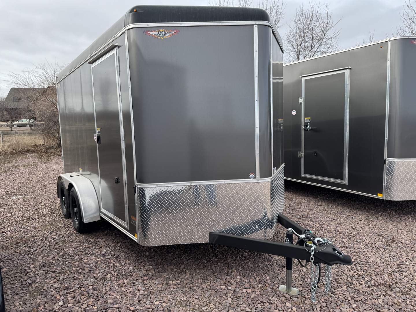New 2025 H&H Trailers H8412TRTV-10 Cargo / Enclosed Trailer