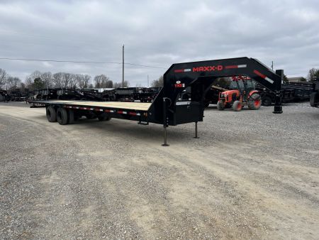 New 2026 MAXXD Hydraulic Dovetail Gooseneck Trailer | 102  x 34' | 40K GVWR