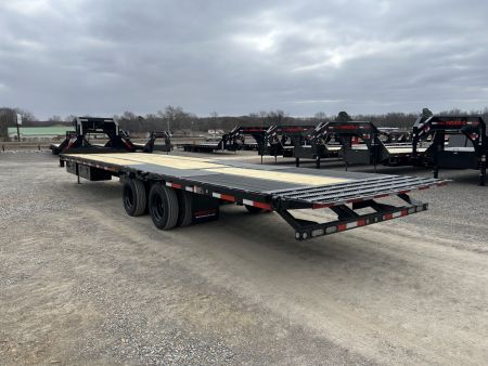 New 2026 MAXXD Hydraulic Dovetail Gooseneck Trailer | 102" x 34' | 40K GVWR