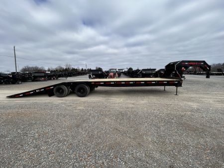 New 2026 MAXXD Hydraulic Dovetail Gooseneck Trailer | 102" x 34' | 40K GVWR