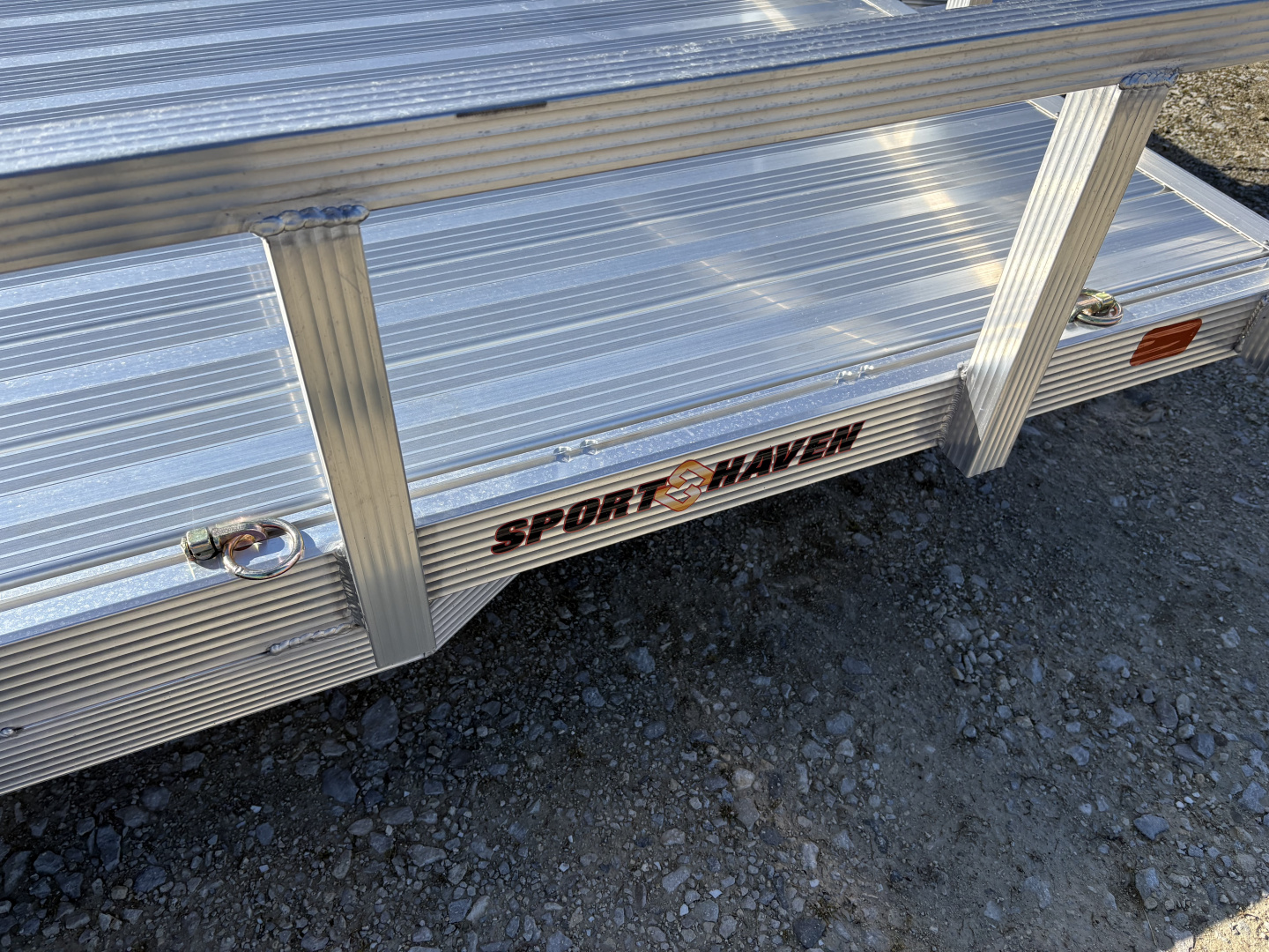 New 2026 Sport Haven 7X14 DELUXE ALUMINUM UTILITY SINGLE AXLE Utility Trailer