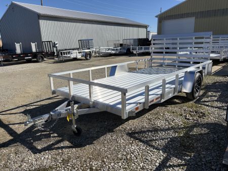 New 2026 Sport Haven 7X14 DELUXE ALUMINUM UTILITY SINGLE AXLE Utility Trailer