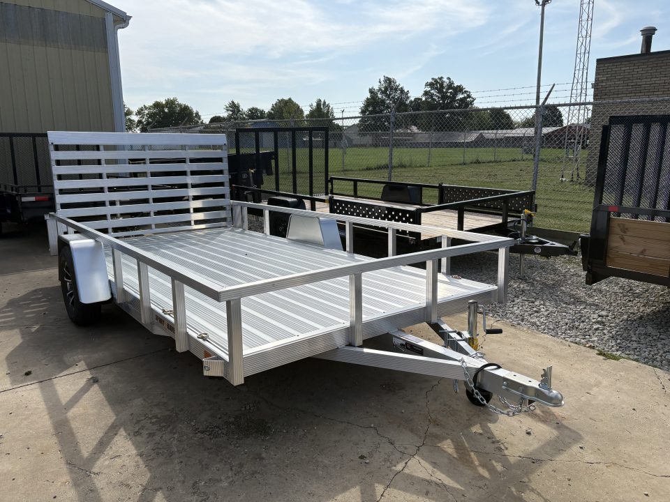 New 2026 Sport Haven 7X14 DELUXE ALUMINUM UTILITY SINGLE AXLE Utility Trailer